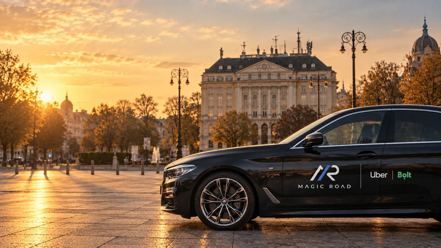 Magic Road automobil na zagrebačkom Trgu bana Jelačića
